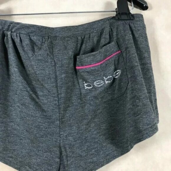 BEBE Logo Pajama Sleep Shorts - Large - Picture 2 of 4